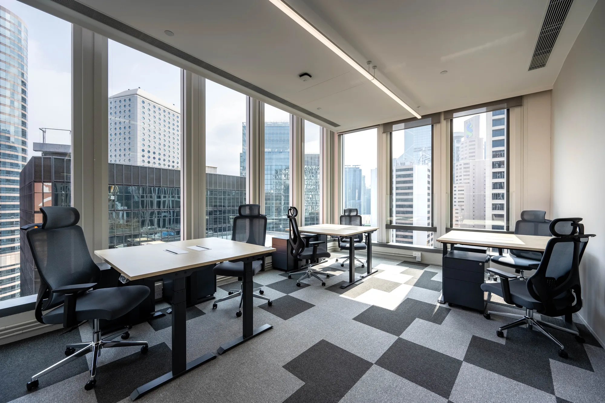 Window private office at Bela Offices in Hong Kong